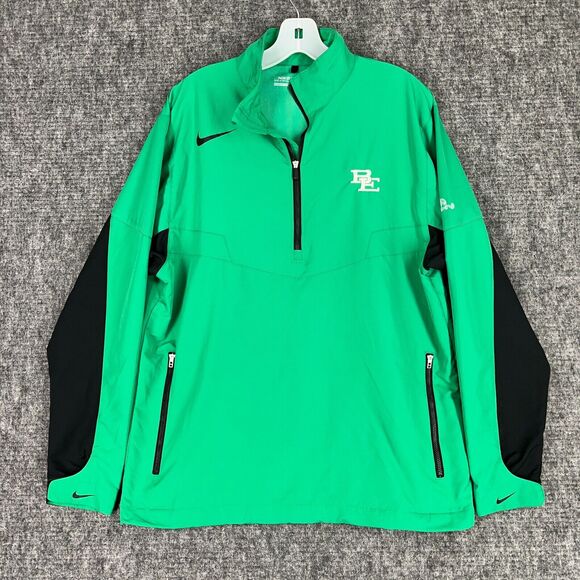 Nike Windbreaker Mens Medium Green‎ Golf Pullover Baggy Wind Shirt Country Club - Picture 1 of 10